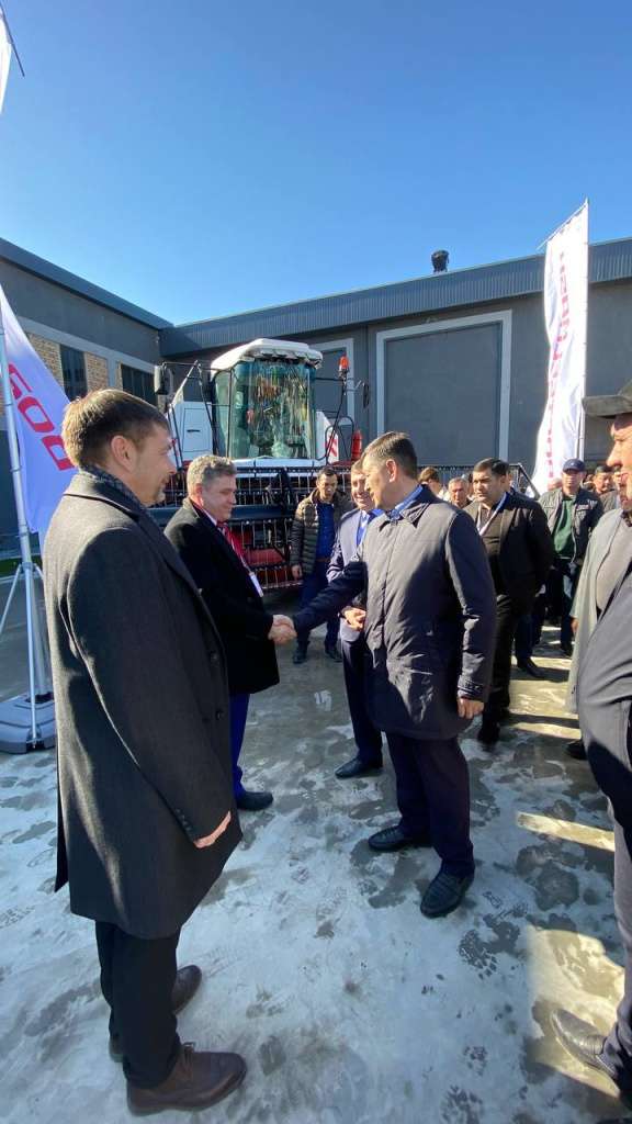на AGROPRO EXPO официально была открыта экспозиция Ростсельмаш