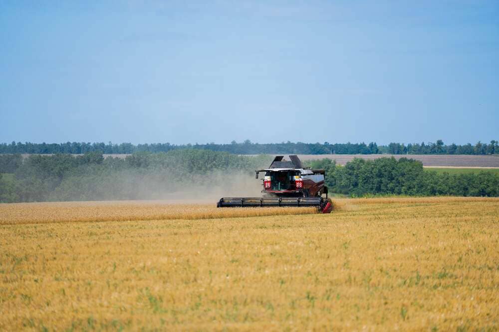 Комбайн серии S в поле